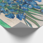 アイリス、1890年ビンセント・ヴァン・ゴッホ ラッピングペーパー (角)
