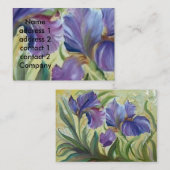 アイリス- CARTAOO DE VISITA 名刺 (正面/裏面)