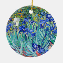 アイリス Vincent van Gogh セラミックオーナメント
