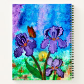 アイリスatサンライズ8.5 x 11 ノートブック (裏面)