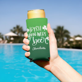 アイリッシュあなたはビールのグラデーションSt.パトリックの日だった スリム缶クーラー