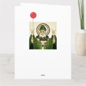 アイリッシュおもしろいカトリック誕生日 カード (裏面)