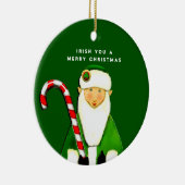 アイリッシュおもしろいホリデーギフト セラミックオーナメント (右)