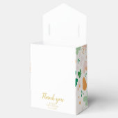 アイリッシュお洒落ラッキー緑シャムロックベビーシャワー フェイバーボックス (オープン)