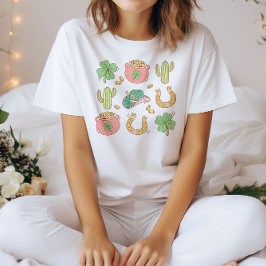 アイリッシュお洒落ラックSt patricks day Tシャツ