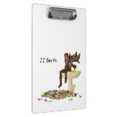 アイリッシュの少年の妖精キノコのクリップボード クリップボード (右)