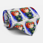 アイリッシュの目をスマイル!タイ ネクタイ (ロール)