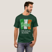 アイリッシュの賛美聖パトリック賛美の日になる Tシャツ (正面フル)