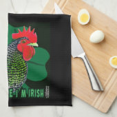 アイリッシュよ！ キッチンタオル (四つ折り)