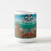 アイリッシュをテーマにしたプードルコーヒーカップ コーヒーマグカップ (中央)