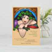 アイリッシュアイズセントパトリックの日招待状 招待状 (スタンド正面)