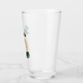 **アイリッシュアイルランドパトリオットレインボーポットの金ゴールド タンブラーグラス (左)