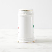 アイリッシュアズヘルストサンパディスおもしろいノベルティシャムロック ビールジョッキ (中央)