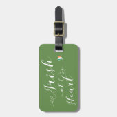 アイリッシュアットハートラゲッジタグテンプレート、アイルランド ラゲッジタグ (正面縦)