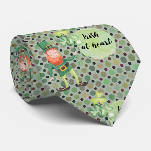 アイリッシュアットハートレプラチャウンセントパトリックのDayTie ネクタイ (ロール)