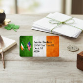 アイリッシュアメリカンフラッグス差出人住所ラベル ラベル