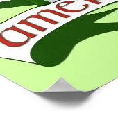 アイリッシュアメリカン・ケルト・クロス・ポスター ポスター (角)