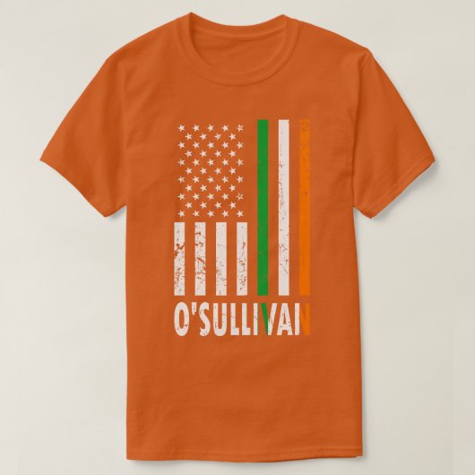 アイリッシュアメリカンOSullivan Tシャツ (デザイン正面)