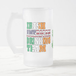 アイリッシュアメリカンSt patricks day フロストグラスビールジョッキ