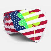 アイリッシュアメリカ国旗シャムロッククローバーセントパトリック ネクタイ (ロール)