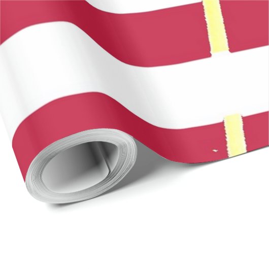 アイリッシュアメリカ国旗シャムロッククローバーセントパトリック ラッピングペーパー (ロールコーナー)