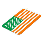 アイリッシュアメリカ国旗 マグネット (左側)