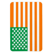 アイリッシュアメリカ国旗 マグネット (縦)