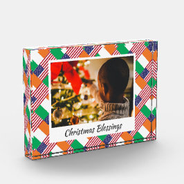 アイリッシュアモダンメリカのクリスマス記念品 フォトブロック