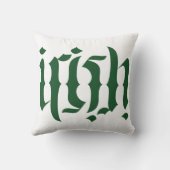 アイリッシュアンビギュラム クッション (裏面)