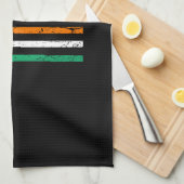 アイリッシュイタリアンアメリカ国旗アイルランドItaly ST PATRI キッチンタオル (四つ折り)