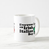 アイリッシュイタリアンボーイ コーヒーマグカップ (正面右)