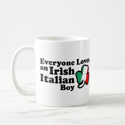 アイリッシュイタリアンボーイ コーヒーマグカップ (左)