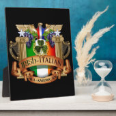 アイリッシュイタリアン全米 フォトプラーク (側面)