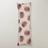 アイリッシュウォータースパニエル犬絵を描IWSのオリジナルドッグアート ボディピロー (裏面 (縦))