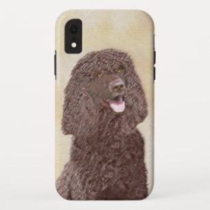 アイリッシュウォーター絵画スパニエル犬ズ – オリジナルドッグアート iPhone XRケース
