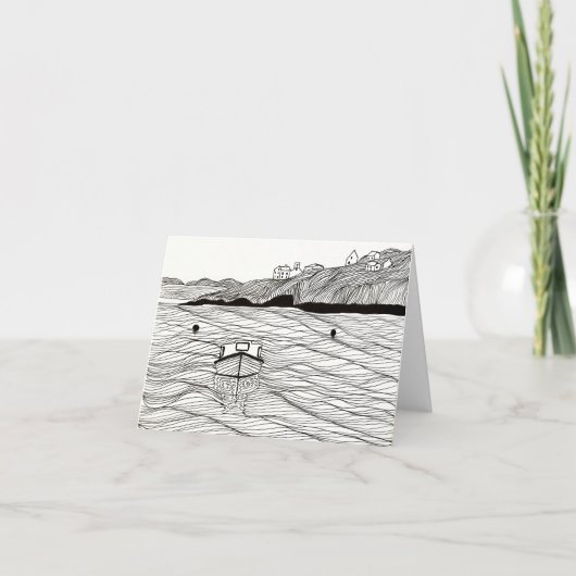 アイリッシュウォーター サンキューカード (正面)