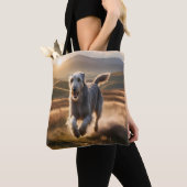 アイリッシュウルフエレガントハウンドショルダートバッグ トートバッグ (クローズアップ)