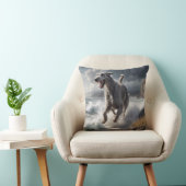 アイリッシュウルフエレガントハウンド装飾用クッション クッション (椅子)