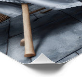 アイリッシュウルフハウンドアイロン服 ポスター (コーナー)