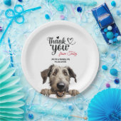 アイリッシュウルフハウンドッグ ペーパープレート (パーティー)