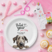 アイリッシュウルフハウンドッグ ペーパープレート (パーティー)