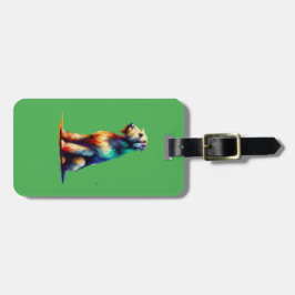 アイリッシュウルフハウンドッグ ラゲッジタグ