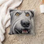 アイリッシュウルフハウンド漫画 クッション (ブランケット)