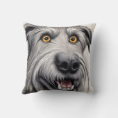 アイリッシュウルフハウンド漫画 クッション (裏面)