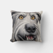 アイリッシュウルフハウンド漫画 クッション (正面)