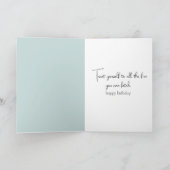 アイリッシュウルフハウンド誕生日 カード (内部)