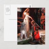 アイリッシュウルフハウンド1 – ザアカデー ポストカード (正面/裏面)