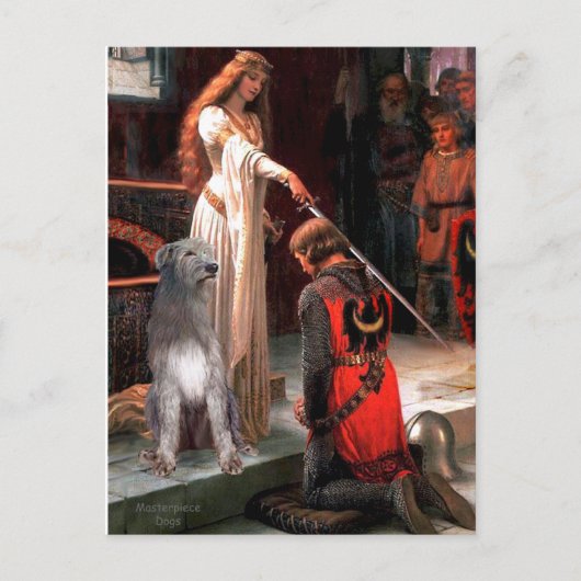 アイリッシュウルフハウンド1 – ザアカデー ポストカード (正面)