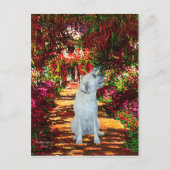 アイリッシュウルフハウンド4 – パス ポストカード (正面)