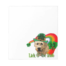 アイリッシュウルフハウンドSt patricks ノートパッド